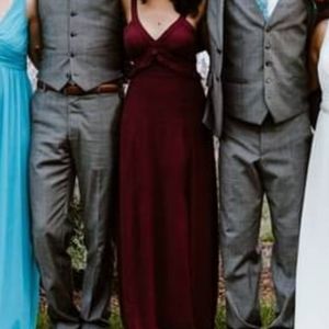 Forever 21 Small Maxi Dress in Maroon